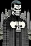 Placeholder: punisher sku;; CITY exchange the style of Hiroshi Nagai