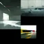 Placeholder: Minimal abstract oil paintings of a desolate 1960s carpark. Illuminated by a spotlights. On the floor are concrete fragments and road markings . In the dark mysterious style of Justin Mortimer and Francis Bacon.