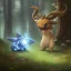 Placeholder: Mystery pokemon,Ambiance dramatique, hyperrealisme, 8k, high quality, lot of details, portrait,