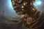 Placeholder: "steampunk cybernetic biomechanical over the earth, 3 d model, very coherent symmetrical artwork, unreal engine, realistic render, 8 k, micro detail, intricate, elegant, highly detailed, digital painting, artstation, smooth, sharp focus, illustration, artgerm; tomasz alen; kopera; wlop