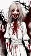 Placeholder: girl_smiling,_liquid_guts,_full_body,_creepy,_horrifying,_dreadful,_sinister,blood, guts, dark red tones,