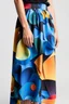 Placeholder: Skirt with fabric made with 3D print