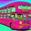 Placeholder: psychedelic bus by jim woodring