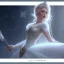 Placeholder: magic glass slipper ,snow, sharp, ornate, elegant, highly detailed, artstation, concept art, smooth, sharp focus, illustration, 8k,intricate