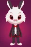 Placeholder: Cute animation bunny vampire