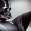 Placeholder: Darth Vader taking a bath