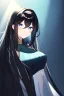 Placeholder: girl, masterpiece, best quality, cinematic lighting, detailed outfit, vibrant colors, perfect eyes, black hair, very long hair, blue eyes,