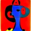 Placeholder: portrait of a woman joan miro style