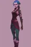 Placeholder: Isolationstanding girl