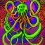 Placeholder: Dimethyltryptamine Demons Tentacles Psychedelic Mind