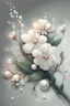 Placeholder: a branch with flowers and pearls, white precious stones, Trending on Artstation, {creative commons}, fanart, AIart, {Woolitize}, by Charlie Bowater, Illustration, Color Grading, Filmic, Nikon D750, Brenizer Method, Side-View, Perspective, Depth of Field, Field of View, F/2.8, Lens Flare, Tonal Colors, 8K, Full-HD, ProPhoto RGB, Perfectionism, Rim Lighting, Natural Lighting, Soft Lighting, Accent Lighting, Diffraction Grading, With Imperfections,