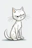 Placeholder: thin cat sad cartoon