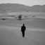 Placeholder: Beautiful surreal iraq landscape with Janez Zega walking alone