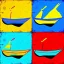 Placeholder: boat pop art