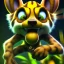 Placeholder: Marsupilami comic figure , photorealistic picture, unreal engine 5, lifelike, high detail intricate, jungle background