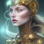 Placeholder: biomorphic girl with lighting, panoramic, colours, 3D-rendering, foto-realistic,TG, 8k, art by ernst Fuchs.