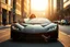 Placeholder: Create an ultra-realistic cinematic 8K fullbody of lady mode skin texture, add makeup,pretty boots,curvy long hair. Style: fashion editorial, confident is driving a Lamborghini SC20 in streets of a modern city. Lighting: warm golden hour sunlight, soft rim light. Camera look,camera capture full Lamborghini SC20: shallow depth of field, film grain, cinematic color grade.