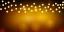 Placeholder: Festive abstract bokeh background - golden bokeh lights, beige - New Year, Anniversary, Wedding, banner