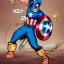 Placeholder: mix asterix and captain america