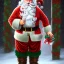 Placeholder: a digital illustration of a man as Santa clause with night themed highly detailed, --ar3:2--v4--q2