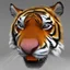 Placeholder: tiger in 3d]