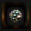 Placeholder: a mandelbulb 3d fractal made of metallic random color iso spheres a pertty artistc background