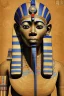 Placeholder: african portrait, ancient egypt, zulu, scaffolding, high detail