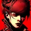 Placeholder: beautiful punk girl, hyper detailed, hyperdetailed, intricately detailed, illustration by <kilian eng> <Yoji Shinkawa>, darkred tones,