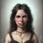 Placeholder: young Susanna Hoffs, beautiful, highly detailed face, meticulously detailed hair, ethereal fantasy hyperdetailed mist, maximalist matte painting; polished, realistic oil painting. Victorian era portrait painting, old fashioned, vintage, antique, beautiful, Unreal Engine, 16k