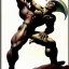 Placeholder: Bersekr by Frank Frazetta style