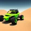 Placeholder: dune buggy, 3 wheeler, green screeen background