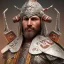 Placeholder: portrait of a warrior with turk man themed armour, extremely detailed, UHD, 8k,The close-up camera effect,sharp focus, perfect position,hyperphotorealistic, unreal engine 5, octane render