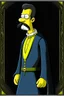 Placeholder: Strahd Von Zarovich drawn as a character from the Simpsons