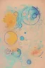 Placeholder: Abstract watercolor circles with Sketchy pencil outlines