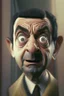 Placeholder: photorealistic, mr bean as jack in "shining", trending art, 8k, depth of field, volumetric fog