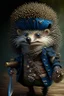 Placeholder: humanoid hedgehog pirate