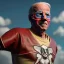 Placeholder: realistic image of joe biden as a mexican wrestling fighter posing outdoors, Mexican eyes wrestling mask, retro style, 80s, vibrant color, highly detailed, sky background, concept art, unreal engine 5, god rays, ray tracing, RTX, lumen lighting, ultra detail, volumetric lighting, 3d, finely drawn, high definition, high resolution.