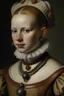 Placeholder: 1600 ´svery royaltywoman with a small neck collar