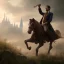 Placeholder: Full body, 3d render, Harry Potter 1800's men style, 1800's hair style, 1800's men clothes style, riding horse, hyper realistic, octane render, unreal engine 5, 8k, palace background, uhd