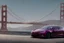 Placeholder: A Tesla 'Model Y' is racing at top speed, on the streets of San Francisco. (CINEMATIC, WIDE ANGLE LENS, PHOTO REAL)