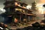 Placeholder: post-apocalyptic survivor city, concept art