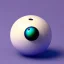 Placeholder: futuristic billiard ball