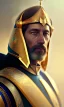 Placeholder: Saladin Al-Ayyubi , head and shoulders portrait, 8k resolution concept art portrait by Greg Rutkowski, Artgerm, WLOP, Alphonse Mucha dynamic lighting hyperdetailed intricately detailed