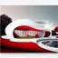 Placeholder: Draw an lineal illustration of a red and white country house, oval and round shapes, modern, minimalist style, ultra quality, detailed, Zaha Hadid style, Zaha Hadid style