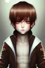 Placeholder: Shota, cute, brown hair, portrait, shy, blushing