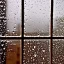 Placeholder: rain on window, storm