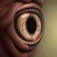 Placeholder: screaming face inside pupil of eye, realistic, intricate, 8k resolution, high-quality, fine-detail, digital art, detailed matte, volumetric lighting, dynamic lighting, photorealistic