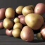 Placeholder: potato realistic