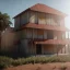 Placeholder: real estate, kente, interior, cinema 4d, octane render, high detail