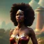 Placeholder: Full body, 3d render,kente scene, wonder women 1800's women style, 1800's hair style, 1800's women clothes style, hyper realistic, octane render, unreal engine 5, 8k, palace background, uhd